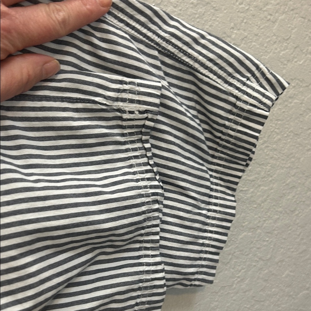 Striped Grey and White PJ/house Pants - Picture 4 of 6